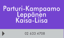 Parturi-Kampaamo Leppänen Kaisa-Liisa logo